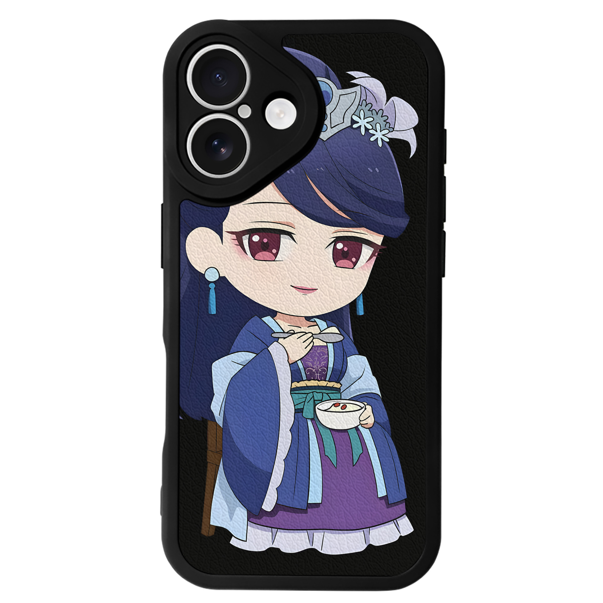 （画像用） 薬屋のひとりごと The Apothecary Diaries 【iPhone 16シリーズ対応】シリコンスマホケース（レザー調） 材質：シリコン
